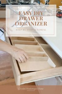 Tired of rummaging through cluttered drawers for your silverware and kitchen utensils? Learn how to craft a personalized DIY drawer organizer that brings order to the chaos. Our step-by-step guide takes you through the process, making it easy to create a functional and stylish solution for any drawer in your home – from the kitchen to the bathroom or your clothing drawer.