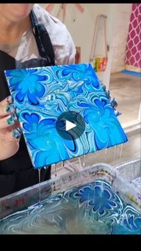 16K views · 414 reactions | Creating your own stunning pattern on a ceramic tile is just one of the many marvellous possibilities in my Water Marbling 3D Objects Brisbane workshops 🤗🔥. 2025 dates are out after Christmas 🎄. Small bespoke classes full of fun and colour 😀 
#raynbowcrowstudios #brisbanecraftworkshops #brisbaneworkshops #brisbaneartclass #brisbaneartist #workshopsbrisbane #viewsofbrisbane #learnsomethingneweveryday | Raynbow Crow Studios