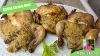 Delicious Stuffed Cornish Hens For Thanksgiving / Mattie's Kitchen