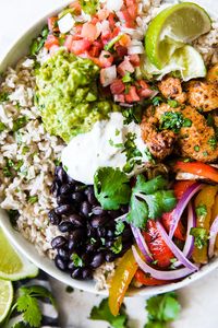 Chicken Fajita Burrito Bowl