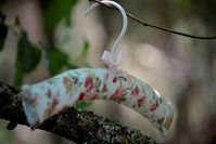 Beautiful Girlhood: How~to~make Fabric Covered Hangers