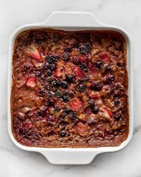 Berry Baked Steel-Cut Oatmeal (Vegan) | Last Ingredient