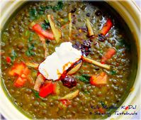 Sizzling Tastebuds: Kale Masoor ki Dal ~ Whole Red Lentil Curry