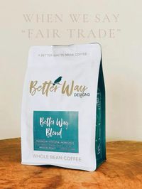 
🌟 Fair Trade isn’t just a cool sticker on our coffee; it’s a big deal! 🌍✨                                       At Better Way Designs, we’re super proud to be certified by the Fair Trade Federation. Why? Because it means our coffee helps make the world a better place!                                           When you sip our coffee, you’re not just tasting the rich flavors, you’re supporting awesome wages and healthy working conditions for our coffee        farmers. Let’s brew a difference together! ☕💫 #fairtrade #endmodernslavery #fairtradecoffee

