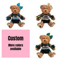 Excited to share this item from my #etsy shop: Cheerleader Teddy Bear | Cheer Teddy Bear | Custom Stuffed Animal | Custom Plush Toy | Custom Plushie | Cheerleader Uniform | Cheer Gifts