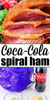 Easy Coca Cola ham recipe in a slow cooker comes out full of flavor with sweetness. Add a bit of pineapple for the best Easter or Christmas dinner.