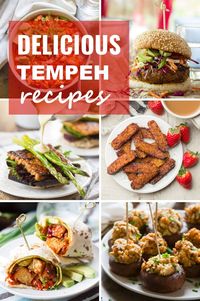 Need some tempeh inspiration? Look no further! This collection of 15 delicious vegan tempeh recipes includes everything from tempeh burgers, to stir-fries, to tempeh bacon. #tempeh #veganfood #veganrecipes