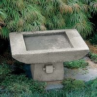 Stone Bird Bath | West Elm