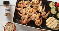 Everything Bagel Grilled Shrimp Recipe