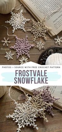 Most current Photos how to crochet snowflakes Style How to Crochet Frostvale Snowflake – #Crochet #Frostvale #Snowflake #crochet #current #Photos #snowflakes #Style