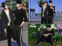 Sims 4 — Spending Time Together by YaniSim — Contains 6 poses all together 3 group poses Custom thumbnail I hope you