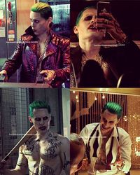 Jared Leto as The Joker on the set of Suicide Squad (2016) #thejoker #suicidesquad #jaredleto