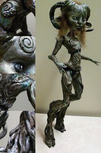 FOR SALE: OOAK MH PANS LABYRINTH Faun mod by mourningwake-press.deviantart.com on @deviantART