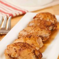 Oven-Roasted Chicken Thighs