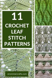 If you're looking for crochet patterns that incorporate leaves into them, then look no further! In this post we'll cover 11 Crochet Leaf Stitch Patterns that you can use to give your next project some leafy vibes.