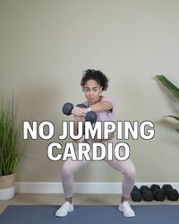 Britany Williams on Instagram: "Try this low impact cardio workout that has NO JUMPING! Great for joint pain days or simply days where you want a home workout that won’t wake the neighbors.

👉🏽40 seconds on / 20 seconds off of each or 10 reps per exercise per side 
👉🏽Repeat 3-4x with 1.5 min rest between sets

Ready for more? Type “WEEKLY” below and I’ll share my home workout programs with you, so you can start to feel your best!

#cardio #lowimpactcardio #homeworkout #lowimpactworkout #hiit #hiitworkout"