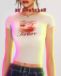 hi !! here are 2 t-shirt recolors for male & females!  B0T0XBRAT 90s Tee [MESH NEEDED]  Gorillax3 Slim Fit T-Shirt [MESH NEEDED]  there's 32 swatches on both shirts, both have aesthetic and fun swatches.  the last 2 pics are the CAS catalog thumbnails  if anyone has any problems, ask me on tumblror insta!  enjoy everyone!! ⸜(｡˃ ᵕ ˂ )⸝♡ #sims4cc