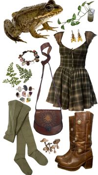 outfit inspo, outfit ideas, whimsical, cottagecore, goblincore, light academia, dark academia, boho, artsy