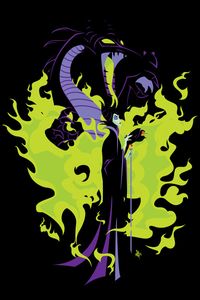 Maleficent...she's my favorite Disney villain.