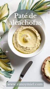 Delicioso #paté de #alcachofas #navidad #christmas #aperitivos   Pulsa en el enlace para ver la #receta completa.