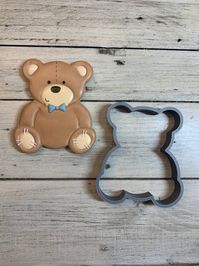 Teddy Bear Cookie Cutter | Etsy