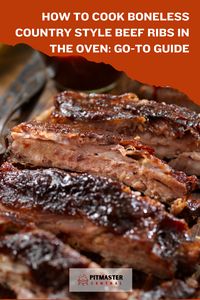 Easy method for cooking boneless country style beef ribs in the oven. Perfect for a delicious and hearty meal! #ribs #ovenbaked #cookingtips