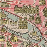 Map of Paris 1920 | Old Maps of Paris