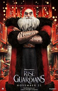 Santa is my favorite out of Rise of the guardians besides jack frost. I love his tattoos!