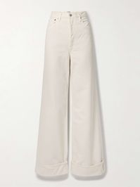 AGOLDE Dame high-rise wide-leg jeans