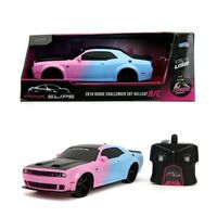 Pink Slips is a new inclusive vehicle line that mirrors a disruptive trend in car culture. Masculine aggressive styles are giving way to bold bright colors and chic yet assertive looks. Cars are becoming a fashion statement with looks so unique and iconic that you feel proud to own your style. See this Pink Slips 1:16 Scale R/C in a gorgeous style, finishes, and designs as well as sleek, eye-catching packaging. The 1:16 scale cars have rubber tires, USB charging and 2.4Ghz. Size: 12".  Color: Mu