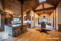 barn style house interior with loft - Google Search