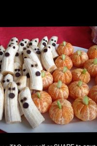 Halloween treats that are good for you. Something to do if kids have school on…