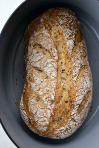 No-Knead Rye Bread - Simply Scratch