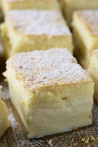 Vanilla Magic Custard Cake recipe is an easy dessert that could be perfect for a potluck or a party. One batter, three layers of Heaven! #magiccake #vanillacake #custardcake