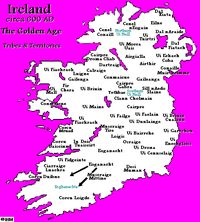 Ireland circa 600. The Golden Age.