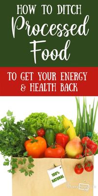 Transitioning from processed food to real food can be overwhelming, even when the desire and motivation is great, because we live in such a processed world. However, I’m living proof it can be done and wanted to offer tips so it’s not as hard for others! #ditchprocessedfoods #howtoditchprocessedfoods #eathealthyfood