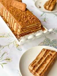 Lotus Biscoff Icebox Cake – My Sweet Life