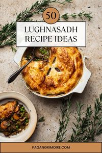 Celebrate the abundance of the harvest with these delightful Lughnasadh dishes and Lammas recipes. Think hearty soups, grain salads, and freshly baked bread. 🌾🍲 #Lughnasadh #HarvestFestival #PaganFood