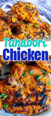 Easy Grilled Tandoori Chicken - main dishes #maindishes