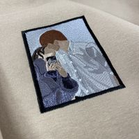 Custom embroidery based on your photos, a personalized and unique way to showcase your favorite memories or designs. #PhotoOrder #Embroidery #MachineEmbroidery