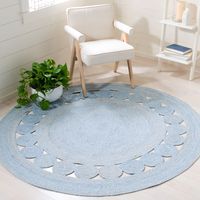 Craft-art style and color comes to home decor in the Cape Cod Rug Collection. The boho-chic charm and soft natural fiber yarns of these remarkable rugs adds engaging hues and extraordinary textures to swanky lofts, a cozy back porch or breezy lanai.