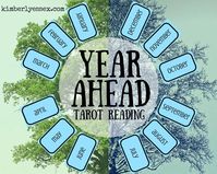 Year Ahead 12-card Tarot Reading digital file: PDF JPG you | Etsy