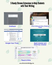 5 Handy Chrome Extensions to Help Students with Their Writing ~ Educational Technology and Mobile Learning