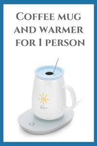 SOLO COFFEE MUG AND WARMER! Useful gift for yourself or a friend. Comes with mug, cover, long spoon, and heating pad all for less than $32.  Two voltage choices 1) North America 2) Western Europe. Click now for catalog page! #coffeemug #mugwarmer #giftideas #giftinspiration #giftsformen #giftsforwomen #uniquegifts #affiliate #ad