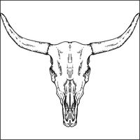 Bull Line Art