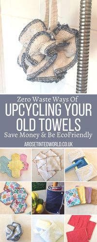 Ways to Upcycle Old Towels