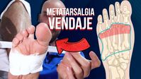 Metatarsalgia vendaje para aliviar el dolor - YouTube