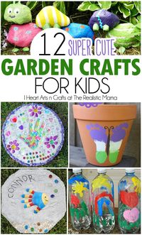 12 Cute Garden Crafts for Kids