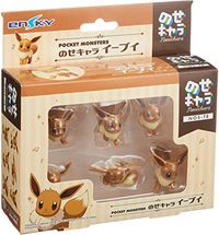 AmazonSmile: ensky Pokemon NOS-78 Eevee Nosechara Figure : Toys & Games