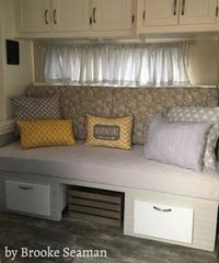 22 RV Owners Who Replaced Their Dining Booth | RV Inspiration